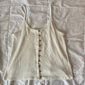 Cream tank top